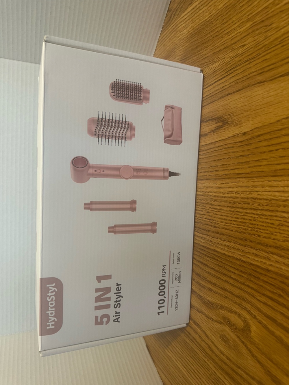 5-in-1 Pink Air Styler Hair Tool